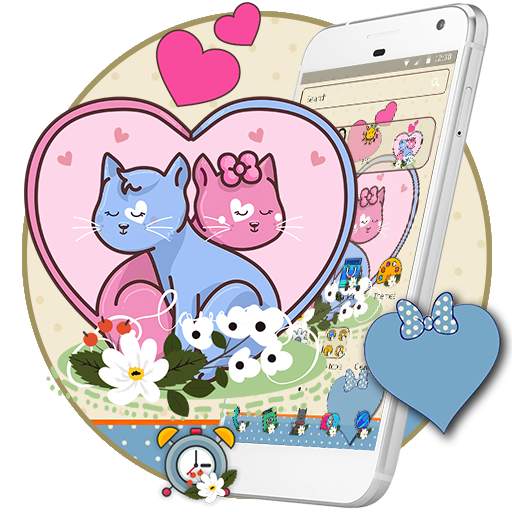 Cute Couple Love Cat Theme 1.1.3