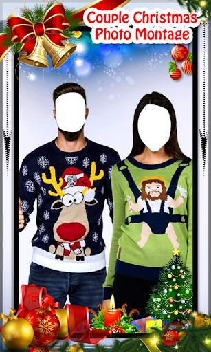 Couple Christmas Photo Montage screenshot 5