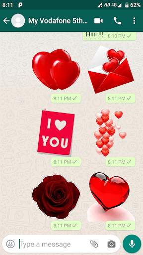 WAStickerApps Love ❤️ Love Sticker for WhatsApp screenshot 1