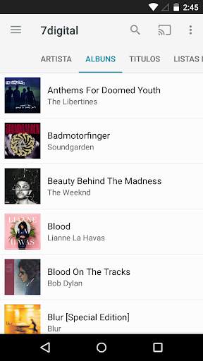 7digital para Android screenshot 6