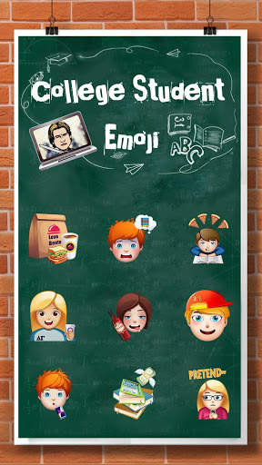 College Student Sticker for Facebook Messenger screenshot 2