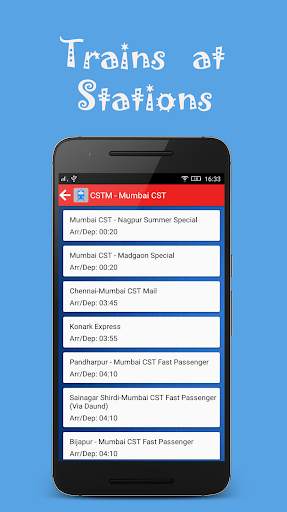 Indian Rail Offline Time Table screenshot 4