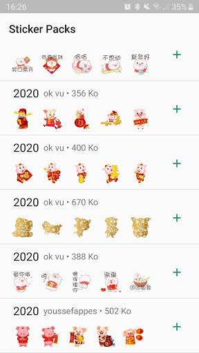 2021 Chinese New Year CNY Stickers screenshot 2