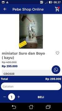 PEBE SHOP ONLINE screenshot 1