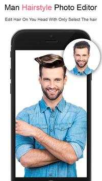 Man HairStyle Photo Editor screenshot 1