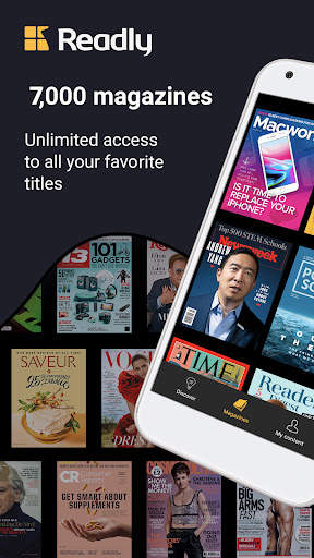 Readly Magazines & Newspapers screenshot 1