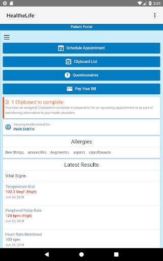 HealtheLife screenshot 5