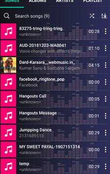 Music Player Folder - Audio & Mp3 screenshot 1