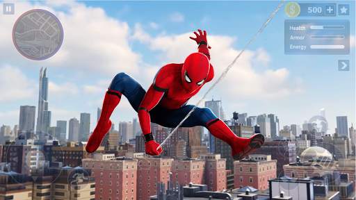 Spider Rope Hero - Gangster Crime City screenshot 2