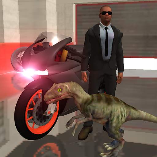 Motorcycle Driving: Dino Rush 3