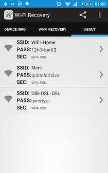 WiFi Password Recover screenshot 2