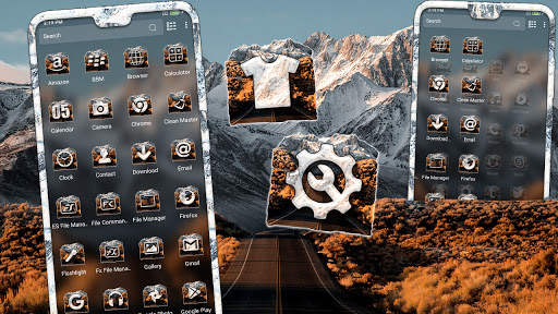 Nevada Hill Road Launcher Theme screenshot 2
