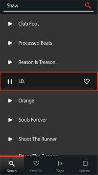 Music app without limits . screenshot 6