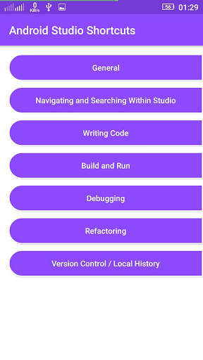 Shortcuts for Android Studio screenshot 2