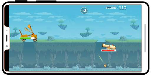 The catapult 3 : Clash with cannon screenshot 4