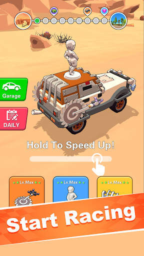 Car Rush: Fighting & Racing स्क्रीनशॉट 1