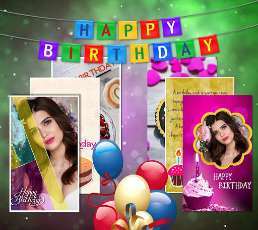 Birthday Greeting Cards Maker: Create photo frames screenshot 6