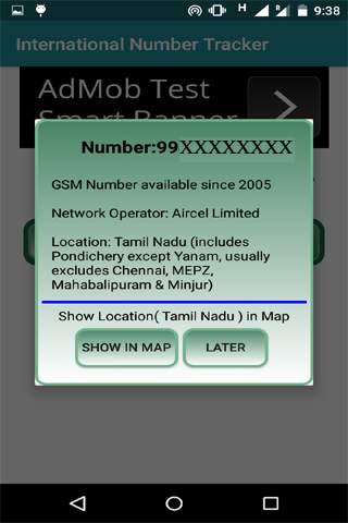 International Number Tracker screenshot 7