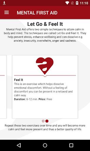 Mental First Aid скриншот 4