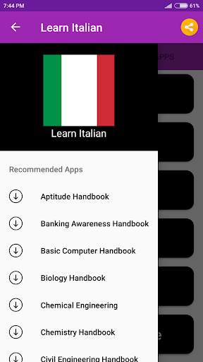 Learn Italian 6 تصوير الشاشة