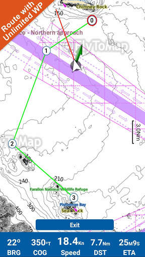 AIS Flytomap GPS Chart Plotter screenshot 3