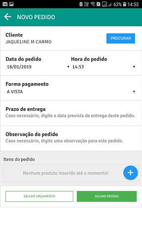 BRdata Mobile - Pedido de vendas screenshot 5