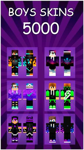 Boys Skins For Minecraft PE screenshot 1