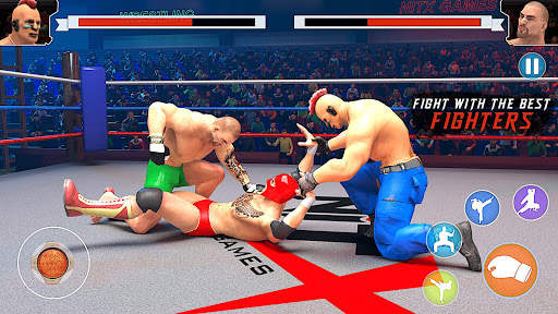 Wrestling 3d Ring fighting screenshot 2