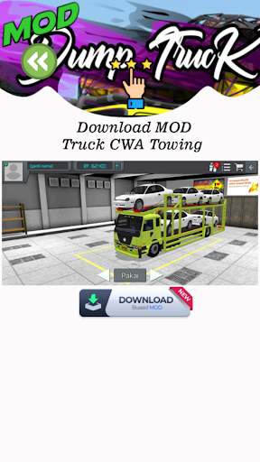 Bussid Mod Dump Truck Lengkap screenshot 8