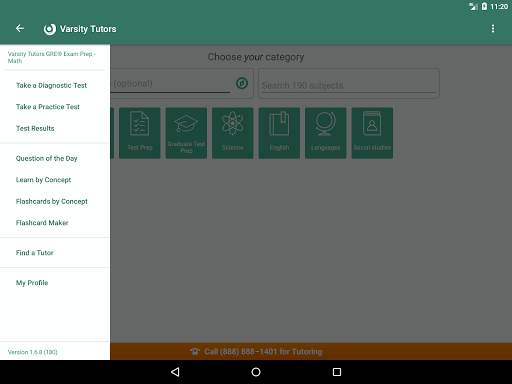 Varsity Tutors GRE® Exam Prep - Math 5 تصوير الشاشة