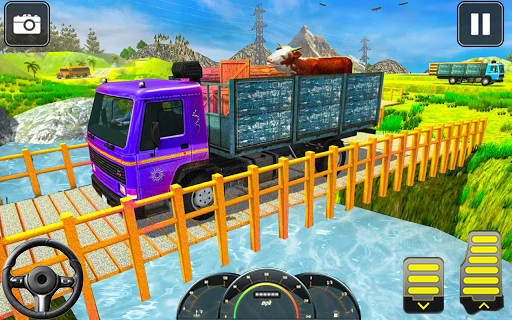 Game Mengemudi Truk Kargo Euro screenshot 4