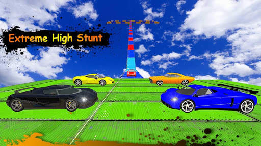 Extreme Car Driving: Impossible Sky Tracks Stunts screenshot 4