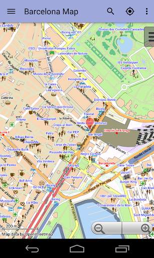 Barcelona City Map Lite screenshot 6