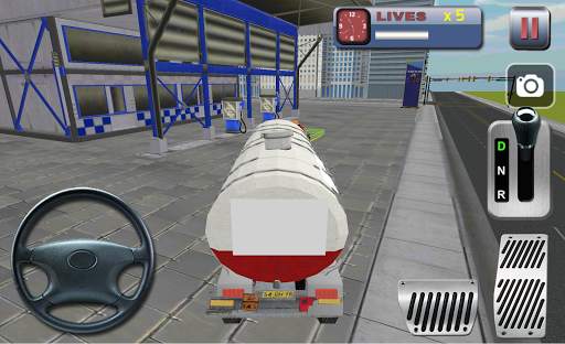 Oil Truck Transporter 3D screenshot 5