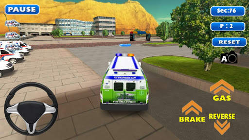3D Ambulance Rescue Simulator screenshot 2