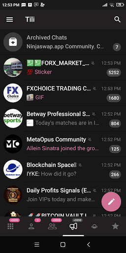 New Telegram lite unofficial, messenger plus 2021 screenshot 2