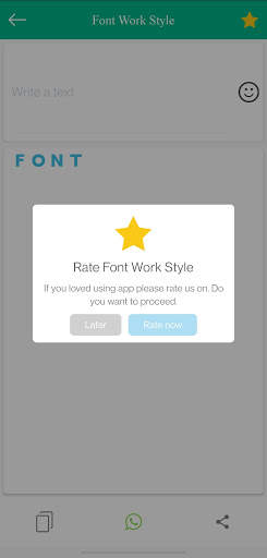 Font Work Style - for whatsapp,Instagram Facebook. screenshot 3