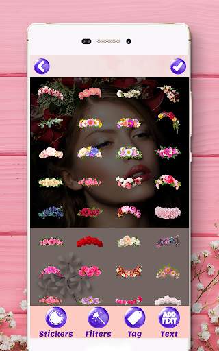 Flower Crown Camera - Flower Crown Photo Editor screenshot 5