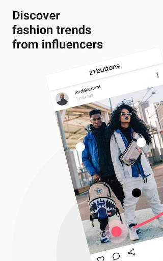 21 Buttons: Fashion Social Net screenshot 6