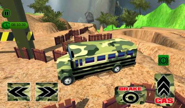 winter Army Bus Driver Simulator 2018 screenshot 4