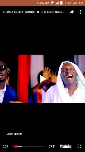 Pastor Wilson Bugembe Music App screenshot 2