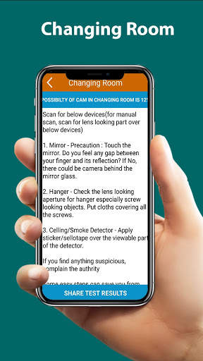 Hidden IR Camera Detector & spy cam finder screenshot 7