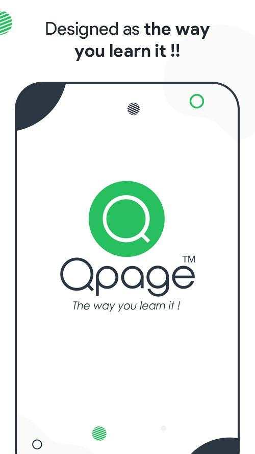 Qpage - A learning app for NCERT syllabus screenshot 1