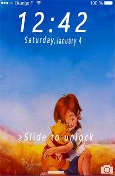 Lock Screen For The Pooh 7 تصوير الشاشة