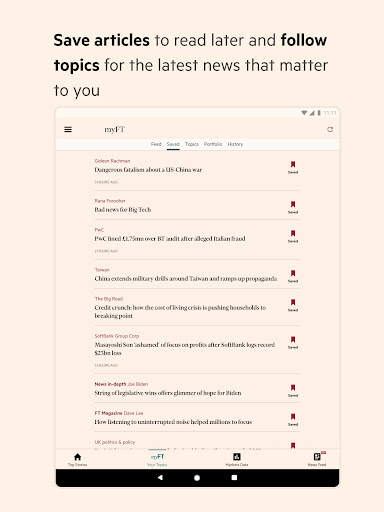 Financial Times 11 تصوير الشاشة