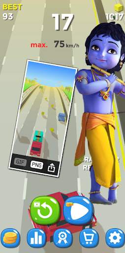Krishna game : Krishna car racing game 5 تصوير الشاشة
