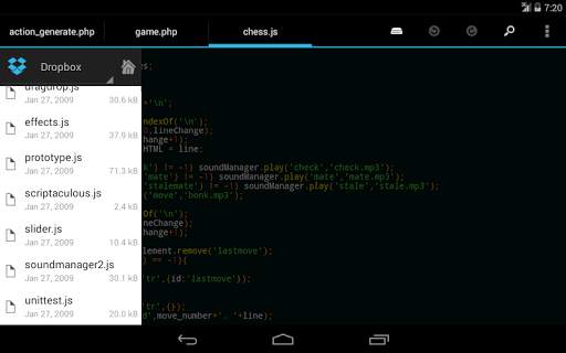DroidEdit (free code editor) screenshot 14
