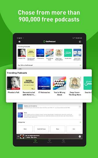 GetPodcast - podcast player screenshot 9
