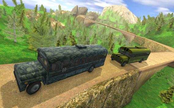 Teroris Bus Bukit Climb SIM screenshot 1