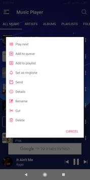 Blue - Music Player screenshot 6